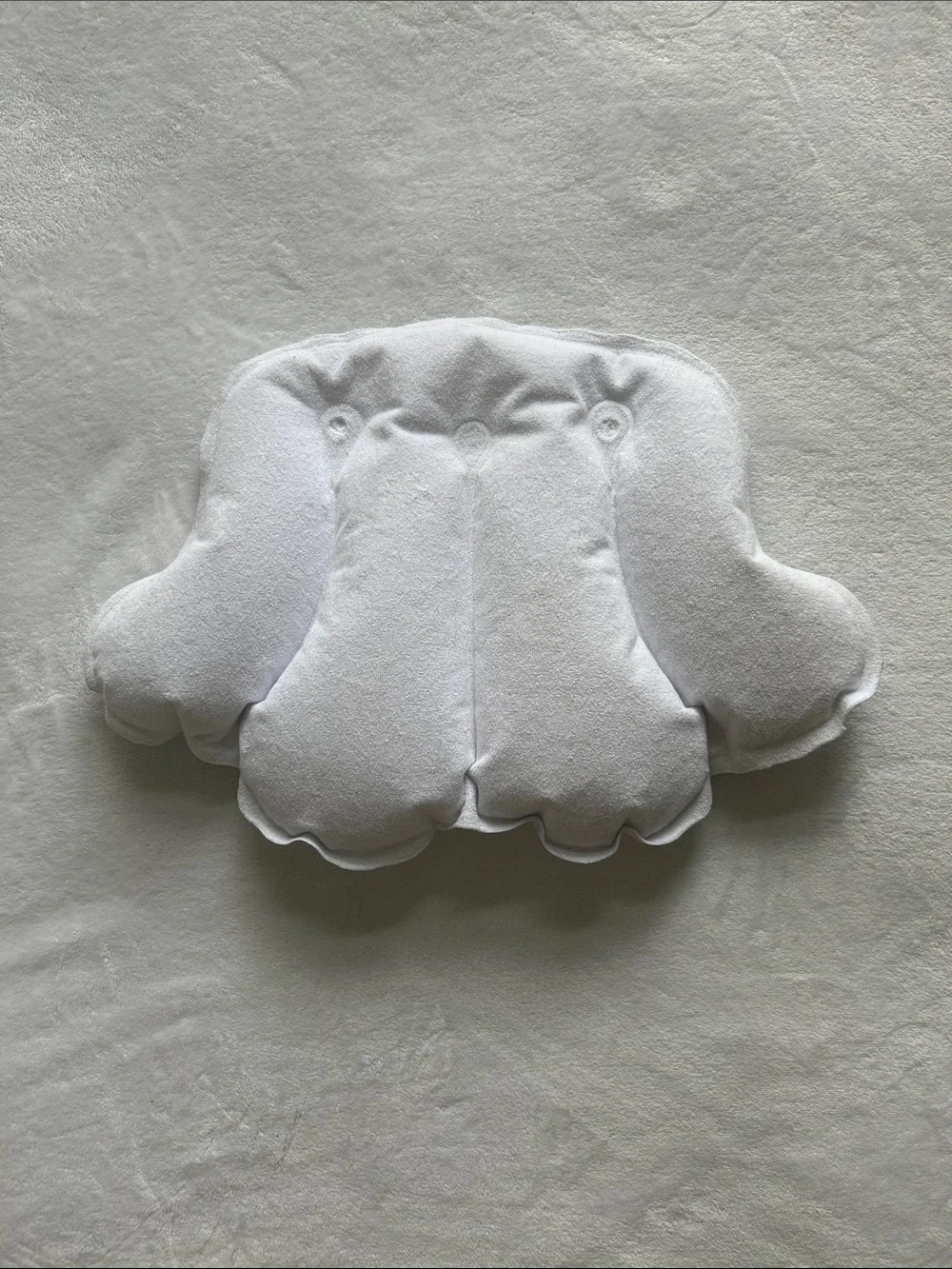 Soft White Bath Pillow